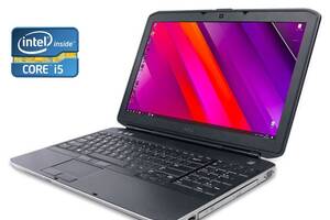 Ноутбук А-класс Dell Latitude E5530 / 15.6' (1366x768) TN / Intel Core i5-3210M (2 (4) ядра по 2.5 - 3.1 GHz) / 8 GB...