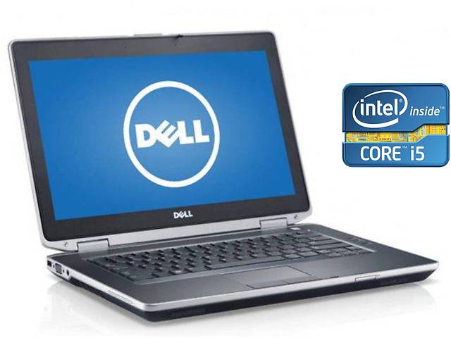 Ноутбук А-класс Dell Latitude E6430 / 14' (1366x768) TN / Intel Core i5-3320M (2 (4) ядра по 2.6 - 3.3 GHz) / 4 GB DD...