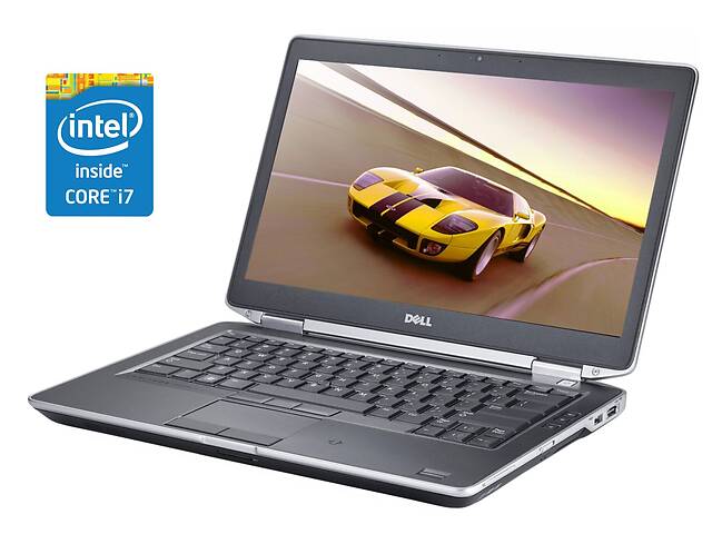Ноутбук А-класс Dell Latitude E6430s / 14' (1366x768) TN / Intel Core i7-3540M (2 (4) ядра по 3.0 - 3.7 GHz) / 4 GB D...