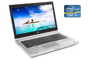 Ноутбук А-класс HP EliteBook 8470p / 14' (1366x768) TN / Intel Core i5-3230M (2 (4) ядра по 2.6 - 3.2 GHz) / 4 GB DDR...