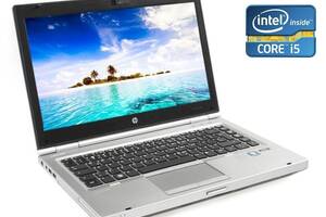 Ноутбук А-класс HP EliteBook 8470p / 14' (1366x768) TN / Intel Core i5-3320M (2 (4) ядра по 2.6 - 3.3 GHz) / 4 GB DDR...