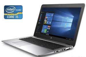 Ноутбук А- класс HP EliteBook 850 G3 / 15.6' (1920x1080) TN Touch / Intel Core i5-6300U (2 (4) ядра по 2.4 - 3.0 GHz)...