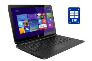 Ноутбук А- класс HP Notebook 15-f010dx / 15.6' (1366x768) IPS Touch / Intel Core i3-4010U (2 (4) ядра по 1.7 GHz) / 4...