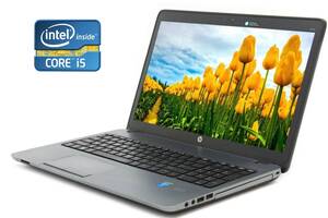 Ноутбук А- класс HP ProBook 450 G1 / 15.6' (1366x768) TN / Intel Core i5-4200M (2 (4) ядра по 2.5 - 3.1 GHz) / 8 GB D...