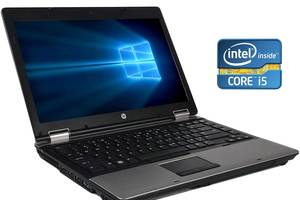 Ноутбук A-класс HP ProBook 6440b / 14' (1366x768) TN / Intel Core i5-450M (2 (4) ядра по 2.4 - 2.66 GHz) / 4 GB DDR3...