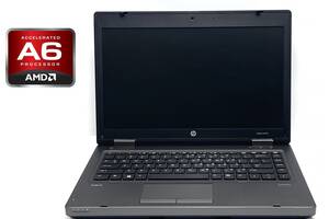 Ноутбук А-класс HP ProBook 6470b / 14' (1366x768) TN / AMD A6-4400M (2 ядра по 2.7 - 3.2 GHz) / 4 GB DDR3 / 128 GB SS...