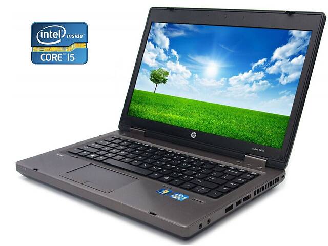 Ноутбук А-класс HP ProBook 6470b / 14' (1600x900) TN / Intel Core i5-3320M (2 (4) ядра по 2.6 - 3.3 GHz) / 8 GB DDR3...