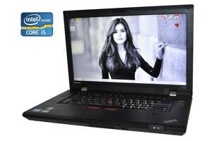 Ноутбук A-класс Lenovo ThinkPad L520 / 15.6' (1366x768) TN / Intel Core i5-2410M (2 (4) ядра по 2.3 - 2.9 GHz) / 4 GB...