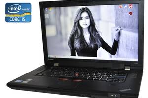 Ноутбук A-класс Lenovo ThinkPad L520 / 15.6' (1366x768) TN / Intel Core i5-2410M (2 (4) ядра по 2.3 - 2.9 GHz) / 4 GB...