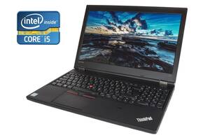 Ноутбук А-класс Lenovo ThinkPad L560 / 15.6' (1366x768) TN / Intel Core i5-6300U (2 (4) ядра по 2.4 - 3.0 GHz) / 4 GB...