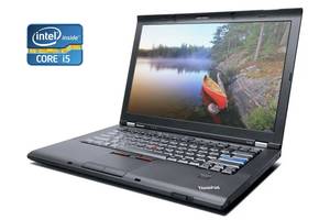 Ноутбук А-класс Lenovo ThinkPad T410 / 14' (1440x900) TN / Intel Core i5-520M (2 (4) ядра по 2.4 - 2.93 GHz) / 4 GB D...