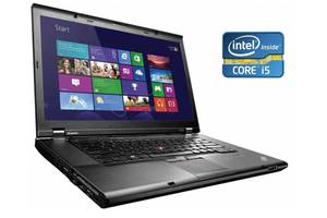 Ноутбук А-класс Lenovo ThinkPad T530 / 15.6' (1366x768) TN / Intel Core i5-3380M (2 (4) ядра по 2.9 - 3.6 GHz) / 4 GB...