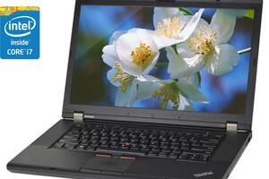 Ноутбук А-класс Lenovo ThinkPad T530 / 15.6' (1366x768) TN / Intel Core i7-3520M (2 (4) ядра по 2.9 - 3.6 GHz) / 8 GB...