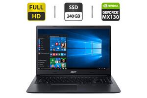 Ноутбук Acer Aspire 3 A315-55KG / 15.6' (1920x1080) TN / Intel Core i3-7020U (2 (4) ядра по 2.3 GHz) / 8 GB DDR4 / 24...