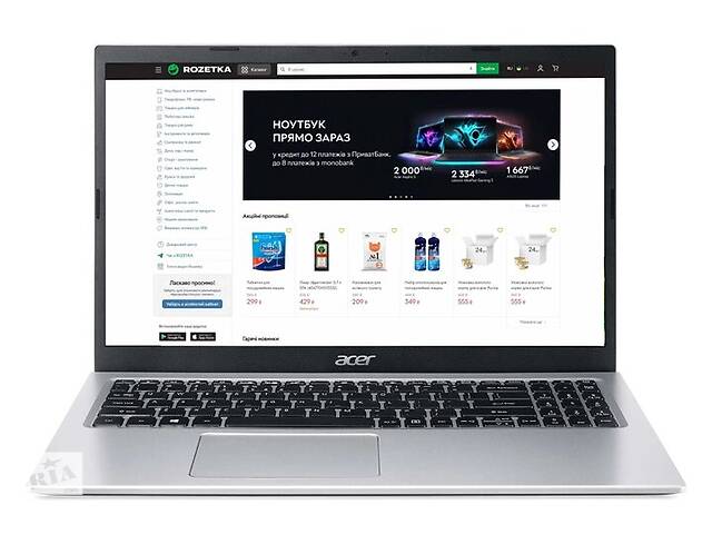 Ноутбук Acer Aspire 3 A315-58-39D4 (NX.ADDEU.02S) Pure Silver/Intel Core i3-1115G4/RAM 16 ГБ/SSD 1 ТБ