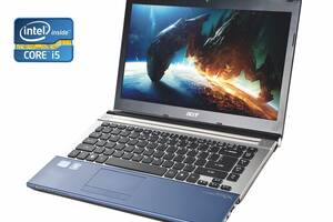 Ноутбук Acer Aspire 4830 / 14' (1366x768) TN / Intel Core i5-2410M (2 (4) ядра по 2.3 - 2.9 GHz) / 8 GB DDR3 / 240 GB...