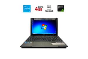 Ноутбук Acer Aspire 5741G / 15.6' (1366x768) TN / Intel Core i5-430M (2 (4) ядра по 2.26 - 2.53 GHz) / 4 GB DDR3 / 75...