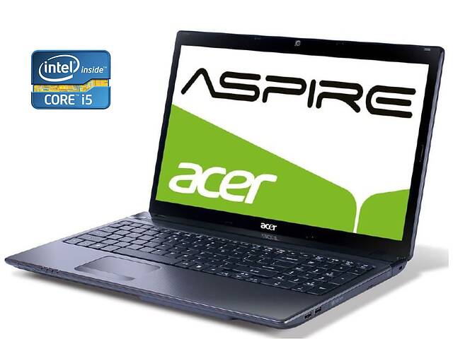 Ноутбук Acer Aspire 5750G / 15.6' (1366x768) TN / Intel Core i5-2450M (2 (4) ядра по 2.5 - 3.1 GHz) / 8 GB DDR3 / 240...