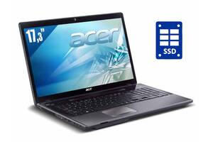 Ноутбук Acer Aspire 7750 / 17.3' (1600x900) TN / Intel Core i3-2330M (2 (4) ядра по 2.2 GHz) / 8 GB DDR3 / 240 GB SSD...