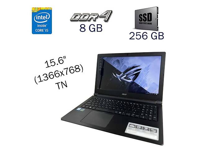 Ноутбук Acer Aspire A315-53-C6CS/ 15.6' (1366x768)/i5-8250U/8GB RAM/256GB SSD/UHD 620