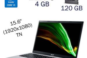 Ноутбук Acer Aspire A315-58/ 15.6' (1920x1080)/ i3-1115G4/ 4GB RAM/ 120GB SSD/ UHD 11 Generations