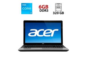 Ноутбук Acer Aspire E1-531G / 15.6' (1366x768) TN / Intel Core i3-2350M (2 (4) ядра по 2.3 GHz) / 6 GB DDR3 / 320 GB...