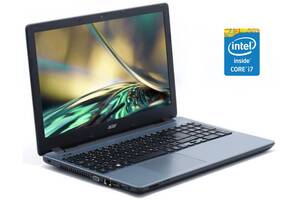 Ноутбук Acer Aspire E5-571-7776 / 15.6' (1366x768) TN / Intel Core i7-4510U (2 (4) ядра по 2.0 - 3.1 GHz) / 8 GB DDR3...