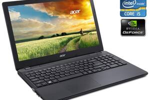 Ноутбук Acer Aspire E5-571G-51TH/ 15.6' (1920x1080) IPS/ i5-5200U/ 8GB RAM/ 250GB SSD/ GeForce 840M 2GB