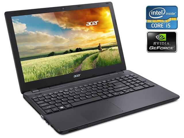 Ноутбук Acer Aspire E5-571G-51TH/15.6' (1920x1080) IPS/i5-5200U/8GB RAM/250GB SSD/GeForce 840M 2GB