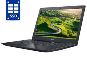 Ноутбук Acer Aspire E5-575-33BM / 15.6' (1366x768) TN / Intel Core i3-7100U (2 (4) ядра по 2.4 GHz) / 8 GB DDR4 / 25...