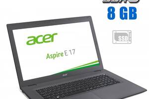 Ноутбук Acer Aspire E5-772/17.3' (1600x900)/i3-5005U/8GB RAM/240GB SSD/HD 5500