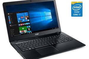 Ноутбук Acer Aspire F5-573 / 15.6' (1920x1080) IPS / Intel Core i7-7500U (2 (4) ядра по 2.7 - 3.5 GHz) / 8 GB DDR3 /...