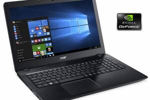 Ноутбук Acer Aspire F5-573G / 15.6' (1920x1080) TN / Intel Core i3-6006U (2 (4) ядра по 2.0 GHz) / 8 GB DDR4 / 128 GB...