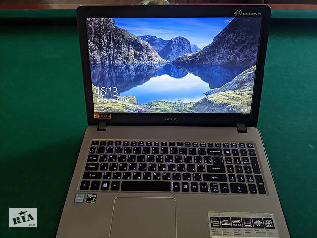 Ноутбук Acer Aspire F5-573G-50XB (NX.GDAEU.017) Silver