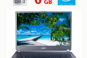 Ноутбук Acer Aspire M5-481T / 14' (1366x768) TN / Intel Core i3-2377M (2 (4) ядра по 1.5) / 6 GB DDR3 / 500 GB HDD /...