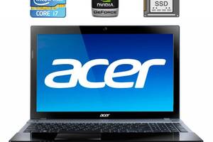 Ноутбук Acer Aspire V3-571G / 15.6' (1366x768) TN / Intel Core i7-3630QM (4 (8) ядра по 2.4 - 3.4 GHz) / 8 GB DDR3 /...