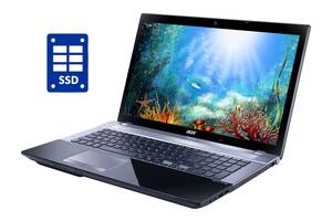 Ноутбук Acer Aspire V3-771 / 17.3' (1600x900) TN / Intel Core i3-2328M (2 (4) ядра по 2.2 GHz) / 8 GB DDR3 / 240 GB S...