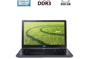 Ноутбук Acer E1-570G / 15.6' (1366x768) TN / Intel Core i3-3217U (2 (4) ядра по 1.8 GHz) / 4 GB DDR3 / 500 GB HDD / I...