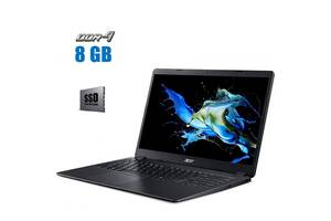 Ноутбук Acer Extensa 15 EX215-52 / 15.6' (1920x1080) TN / Intel Core i3-1005G1 (2 (4) ядра по 1.2 - 3.4 GHz) / 8 GB D...