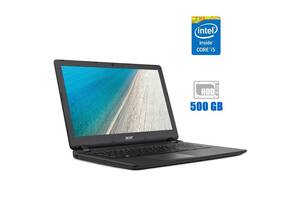 Ноутбук Acer Extensa EX2540 / 15.6' (1366x768) TN / Intel Core i5-7200U (2 (4) ядра по 2.5 - 3.1 GHz) / 4 GB DDR3 / 5...