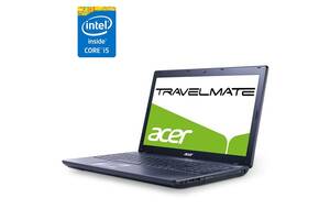 Ноутбук Acer TravelMate 5744z / 15.6' (1366x768) TN / Intel Core i5-430M (2 (4) ядра по 2.26 - 2.53 GHz) / 4 GB DDR3...