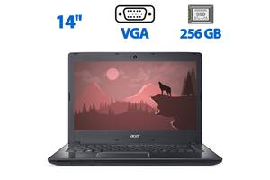 Ноутбук Acer TravelMate P249-M / 14' (1366x768) TN / Intel Core i3-6100U (2 (4) ядра по 2.3 GHz) / 4 GB DDR4 / 256 GB...