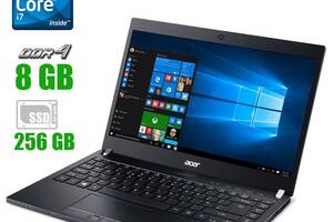Ноутбук Acer TravelMate P648-М/14' (1366x768)/i7-6500U/8GB RAM/256GB SSD/HD 520/АКБ NEW