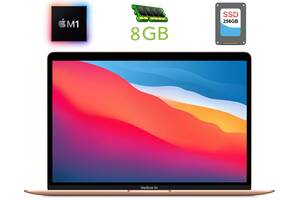 Ноутбук Apple MacBook Air A2337 / 13.3' (2560x1600) IPS / Apple M1 (8 ядер по 2.1 - 3.2 GHz) / 8 GB DDR3 / 256 GB SSD...