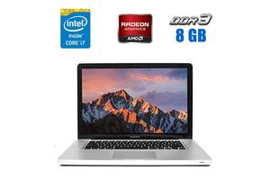 Ноутбук Apple MacBook Pro A1286 / 15.4' (1680x1050) TN / Intel Core i7-2860QM (4 (8) ядра по 2.5 - 3.6 GHz) / 8 GB DD...