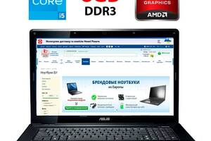 Ноутбук Asus A72j / 17.3' (1600x900) TN / Intel Core i5-460M (2 (4) ядра по 2.53 - 2.8 GHz) / 8 GB DDR3 / 500 GB HDD...