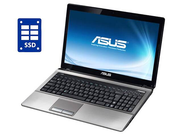 Ноутбук Asus K53E / 15.6' (1366x768) TN / Intel Core i3-2330M (2 (4) ядра по 2.2 GHz) / 4 GB DDR3 / 320 GB HDD / Inte...