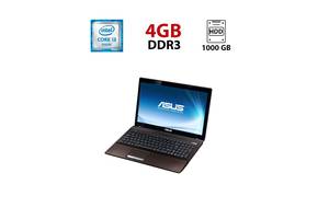 Ноутбук Asus K53SC / 15.6' (1366x768) TN / Intel Core i3-2350M (2 (4) ядра по 2.3 GHz) / 4 GB DDR3 / 1000 GB HDD / In...