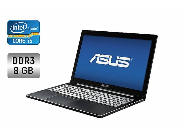 Ноутбук Asus Q501L / 15.6' (1920x1080) IPS Touch / Intel Core i5-4200U (2 (4) ядра по 1.6 - 2.6 GHz) / 8 GB DDR3 / 24...