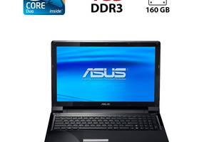 Ноутбук Asus Ul50VT / 15.6' (1366x768) TN / Intel Core 2 Duo SU7300 (2 ядра по 1.3 GHz) / 4 GB DDR3 / 160 GB HDD / In...